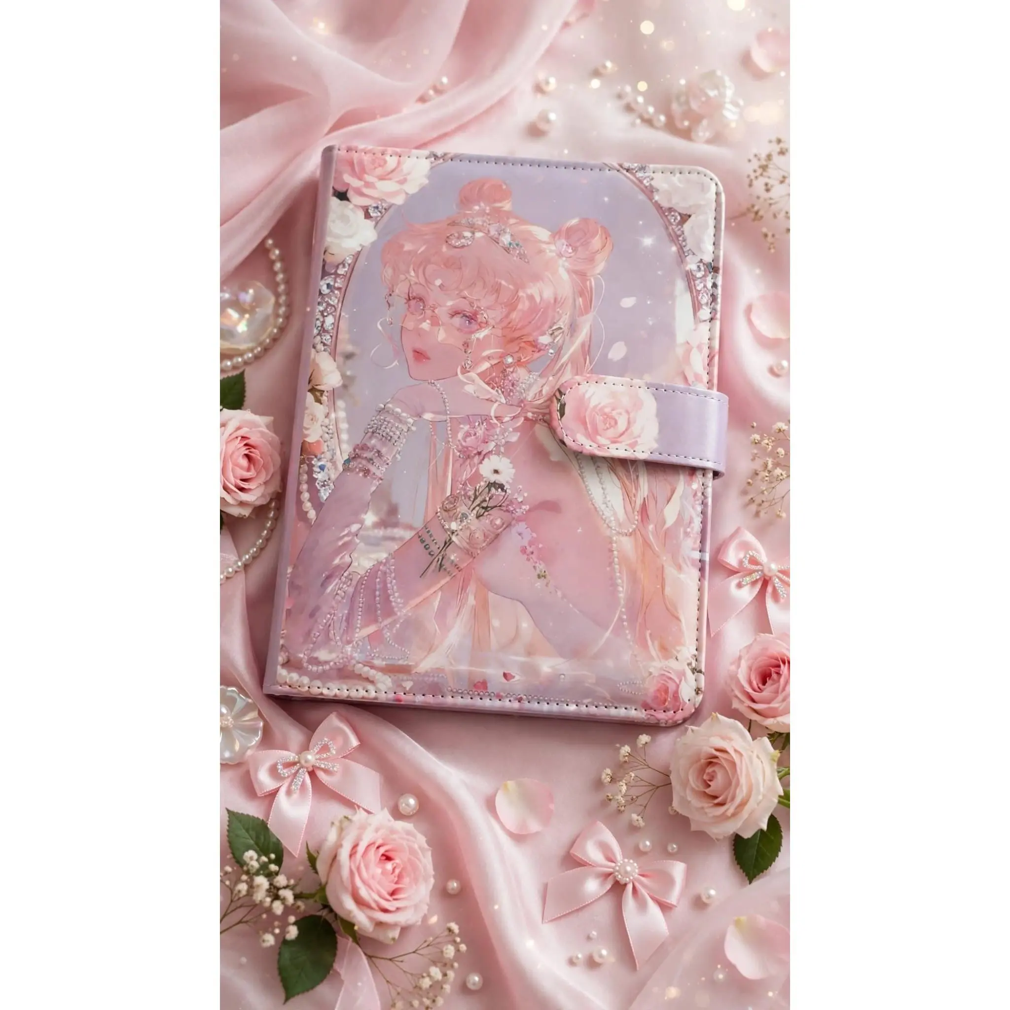 A5 Pastel Anime & Kawaii Six-Ring Binder