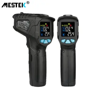 Mestek Ir01 Infrared Thermometer with LCD Display, Non-Contact Temperature Measurement, Range -50°c to 800°c, Ideal for Industrial Use