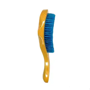 JIGGSAWMILLIONS Soft Wave Brush for Men with Blue Bristles, Hair Brush For Women