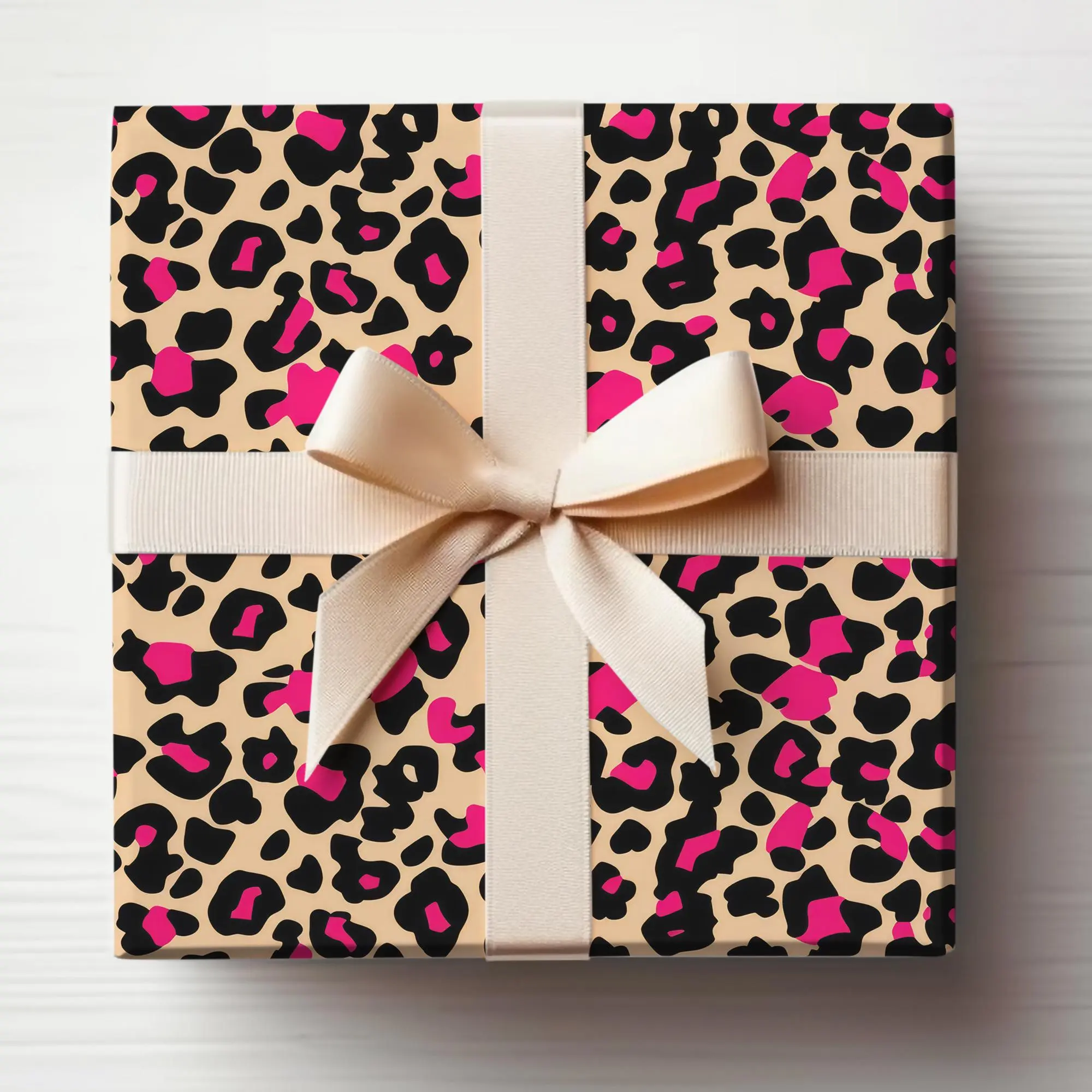 Cheetah Print Wrapping Paper Pink Animal Print Wrapping Paper Roll Cheetah Gift Wrap Roll Pink Animal Print Gift Wrap