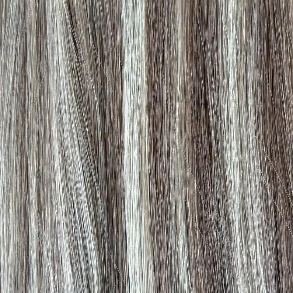 Dimensional Titanium Bronde Hair Extensions