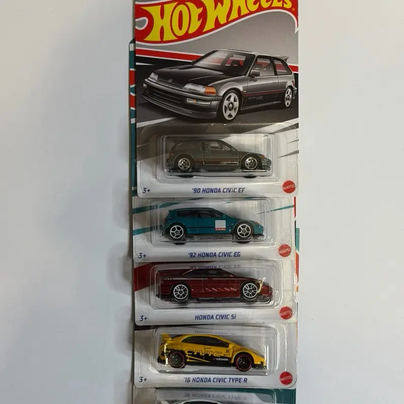 Hot Wheels 2022 Honda Civic Anniversary Set