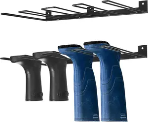 2-Pack,Wader Rack Wall Mount (Hang 4 Pairs),Sturdy Metal Boot Hanger,Wall Mounted Boot Rack,Great for Work Boots,  Hanging Hangable
