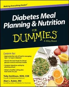 USED-Diabetes Meal Planning and Nutrition for Dummies by Smithson, Toby (Paperback)