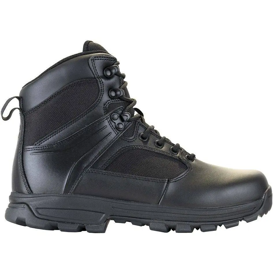 LA Police Gear Sector Black 6" Side-Zip Duty Boot