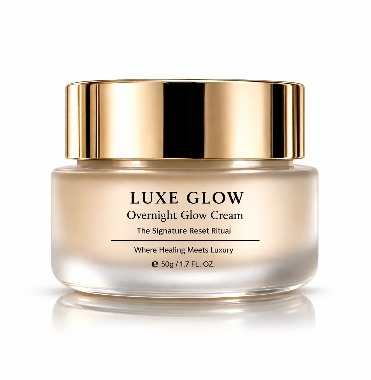 Barrier Repair Night Cream with Ceramic Milk Serum, Hyaluronic Acid - Nighttime Soothing Hydrating Moisturizer for Sensitive Types, No Filters Real Skin Promise, Boosts Radiant Soft Texture