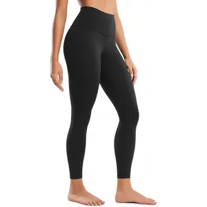 Yoga Leggings 25inch - High-Waisted, Velvety Soft Women's Sports Casual Pants