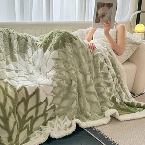 Gentle Soft Sage Green Lightweight Throw Blanket for Couch - Checkered Fleece Blankets Christmas Gifts for Women Men Girls, Cute Soft Cozy Throw for Bedroom Home Decor Gifts, Warm Throw Blanket