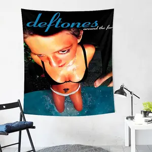 Music Cover Poster Print Tapestry, Album Music Cover Poster Print, Home Decor Tapestry, Wall Art Decor for Teen Room Bedroom College Dorm Man Cave, Ornaments, Artistic