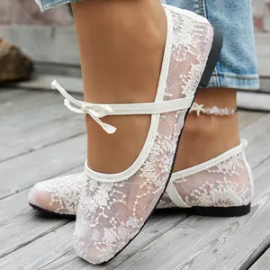 Trendy Women's Square Toe Ballet Flats Comfortable Lightweight Casual Flats with Soft Lining Slip Resistant Sole Perfect for Everyday Outings Work School or Weekend Errands