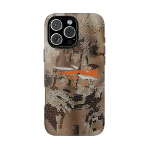 SITKA Camouflage Camo Style Tough Phone Case, fun design, compatible with iPhone 17 Pro Max, 17Air, 16 Pro, 15 Plus, 14, 13, 12 and 11, TPU full screen, shockproof, stylish, scratch-resistant, soft silicone material, drop-proof