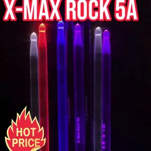 Luminous Light Up Percussion Drumsticks Batteries included.