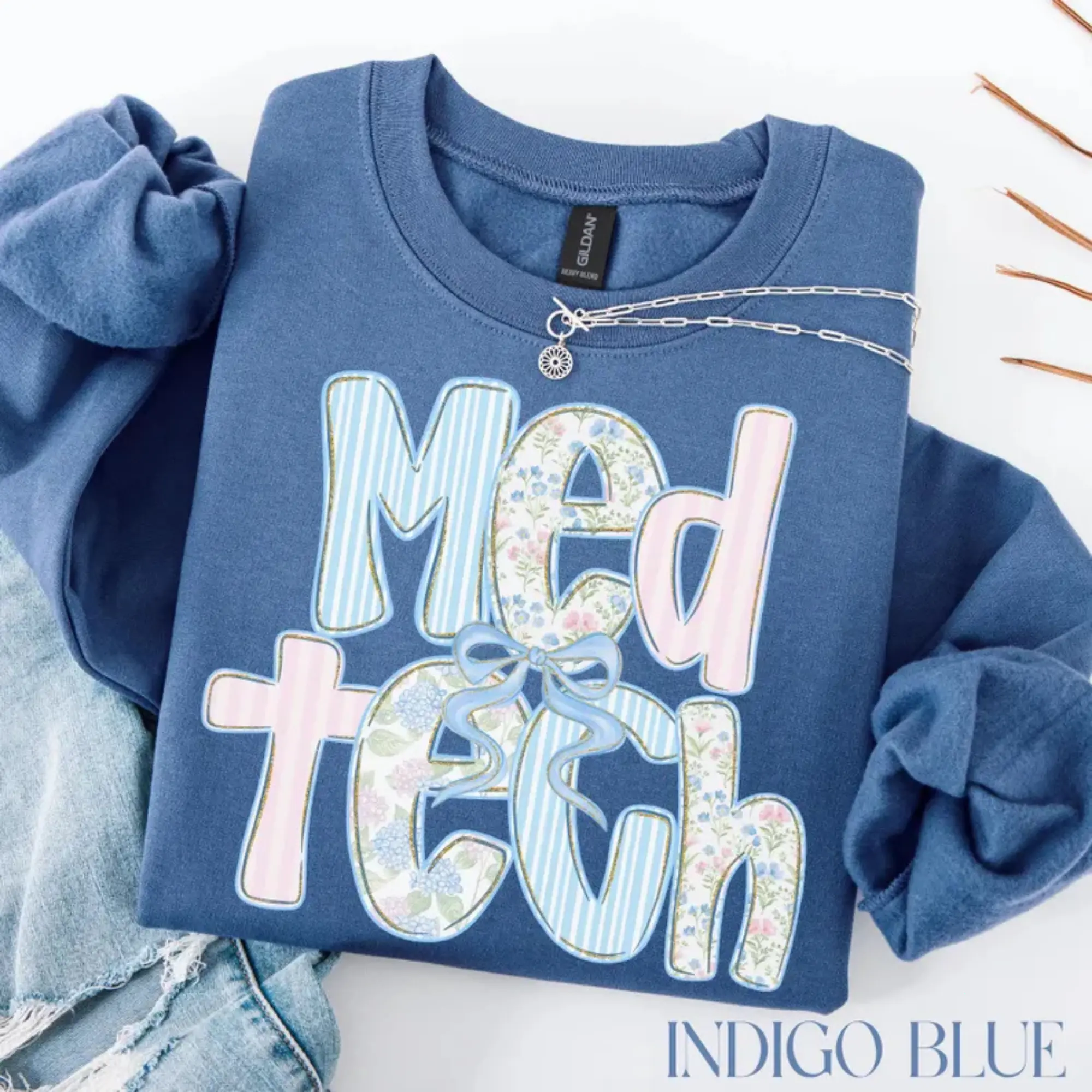 Med Tech Sweatshirt, Med Tech Gifts, Med Tech Sweater, Gift For Med Tech