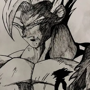 Battle Damage SS Gohan