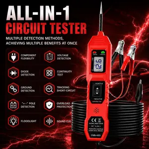 Circuit Tester, Automotive Electric Circuit Tester With Voltage Display LED Light, Car Power Circuit Probe Kit For Vehicle fathersdaygift