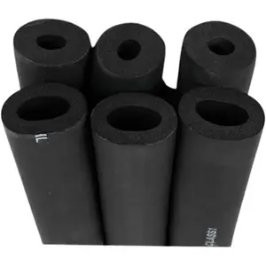 Pipe Insulation Foam Tube 1/2" ID*3/8" TH 6Ft Black Pipe Cover Heat Preservation for Outdoor Water Pipe, AC Unit, Guitar Stands, Exercise Machine Handle and Roof Rack Etc