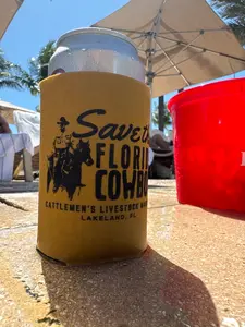 Save the Florida Cowboy Koozie