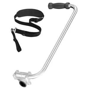 Upgraded Weedeater Handle,Ergonomic Trimmer Grip,Weed Eater Handle Extension Back Saver with Bracket Clamp,String Trimmer Handle with Shoulder Harness for String Trimmer,Lawn Care,Landscaping