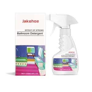 Jakehoe Glass Tile Cleaner, Bathroom Glass Door Bathtub Tile Crystal Clear Stain Cleaner