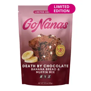 Death By Chocolate Banana Bread Mix | easy to make | vegan and gluten free