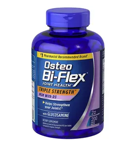 Osteo Bi-Flex 1,500mg Glucosamine HCl Tablets, 200 ct.