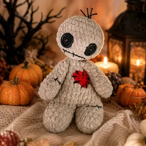 Amigurumi Voodoo Doll Crochet – Gothic Cute Handmade Plush Amigurumi Voodoo Doll Crochet – Gothic Cute Handmade Plush