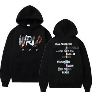 Juice 999 Hip Hop Rapper  Hoodie Tour Concert Hoodie Men's Hip Hop Fashion Pullover Sweatshirt Unisex Casual Long Sleeve Hooded Gothic Streetwear S-XXL