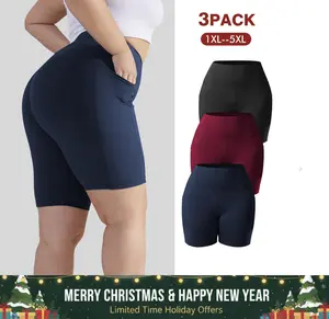 Ytech X 1/3/5Pack Leggings   Shorts with Pockets Packfor Women – 8" High Waisted Tummy Control Workout Spandex Shorts for Gym Yoga#TikTokShopCyberMonday