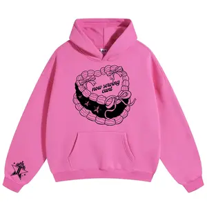 Serving C*** Hoodie - Unisex / Classic Fit Pink Hoodie