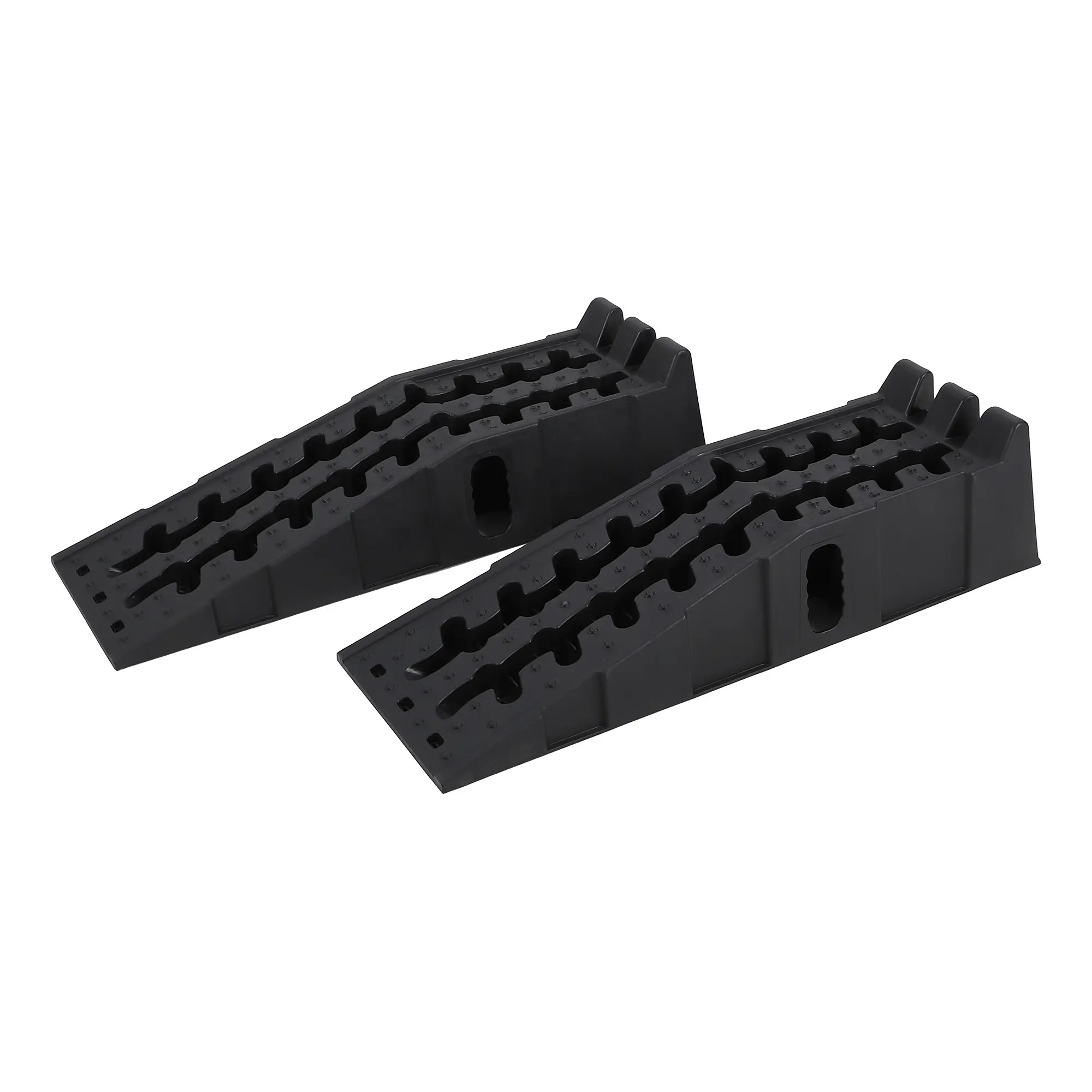 [Football Fan SeasonDeal] 2026 New Model Set of 2 Heavy Duty Car Ramps for Oil Change, 30,000 LB Capacity, 8.5 Inch High Lift Vehicle Service Ramps