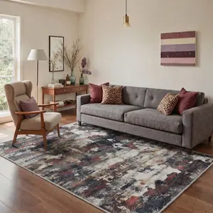 【Deals For You Days】BEIMO Rug – Soft, Pet Friendly, Machine Washable, Non-Slip Area Rug, Home Carpet & Floor Decor, Ideal for Any Room ,ARA017-BLACK