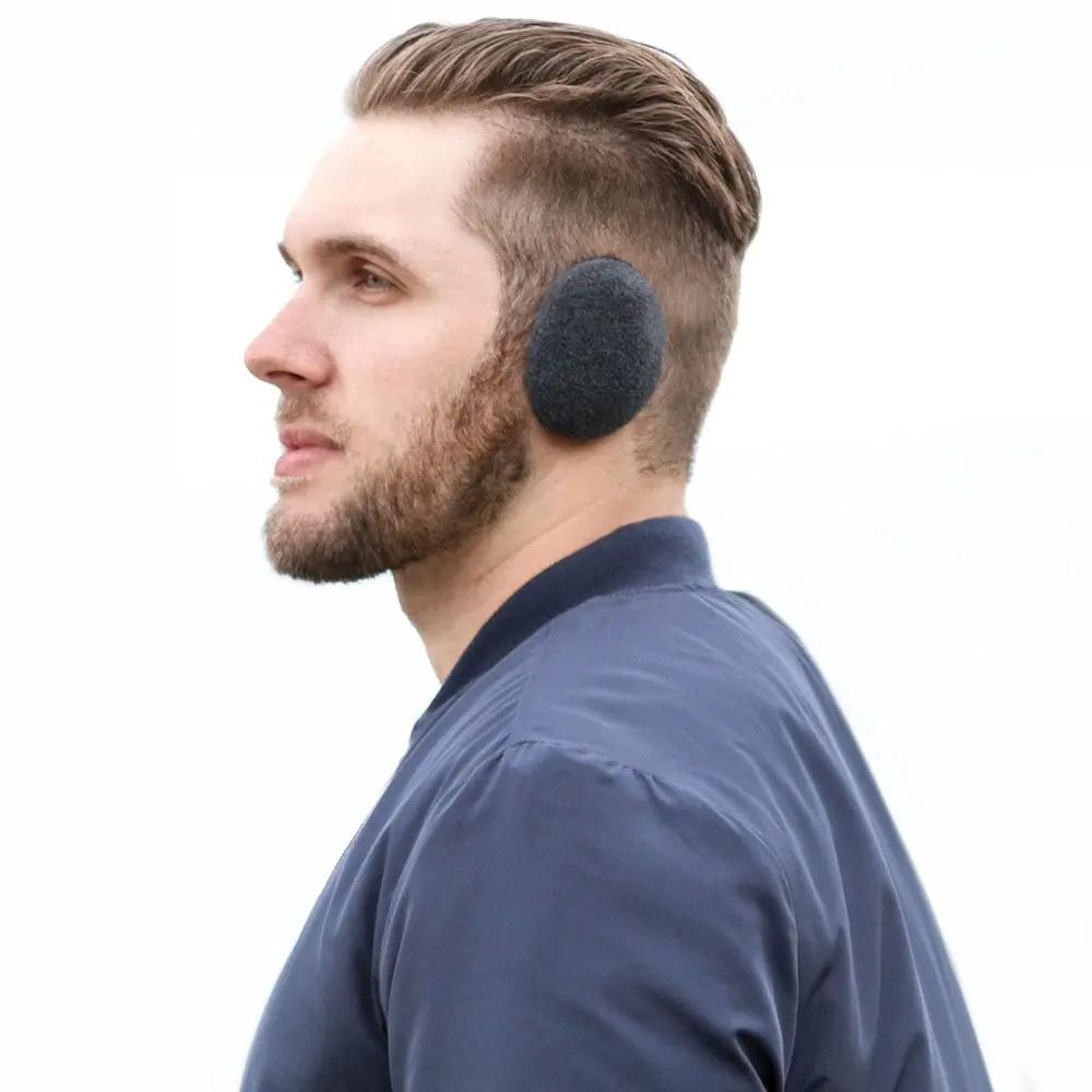 Solid Fleece EarBags Bandless Ear Warmers