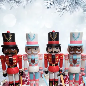 Flexi Nutcracker Toy Soldier Christmas Decor - Festive Home Decorations