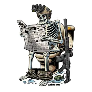 COMBAT IRON APPAREL™ Fake News Operator Decal