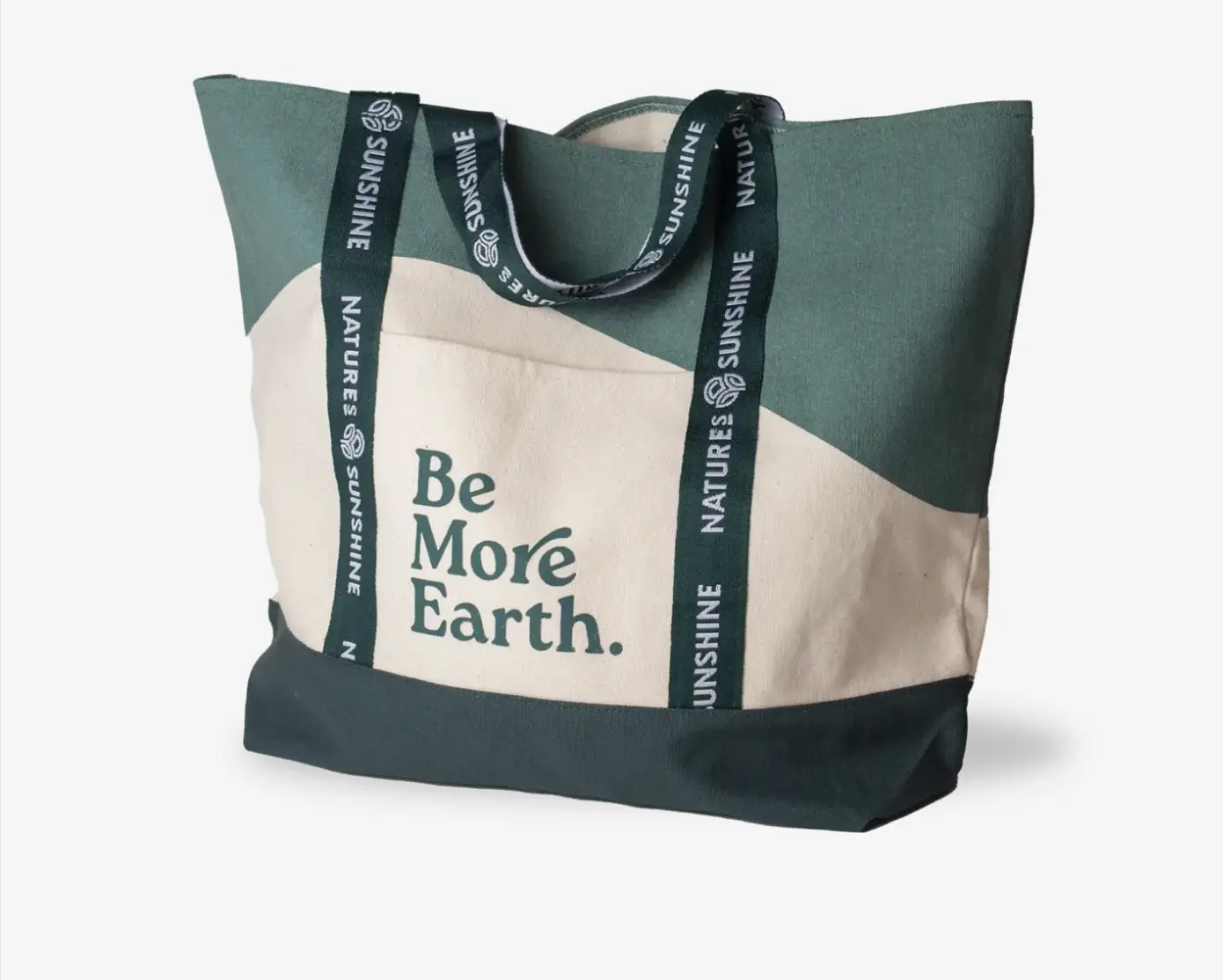 Be More Earth Tote Bag: Nature's Sunshine Be More Earth Tote Bag: Nature's Sunshine