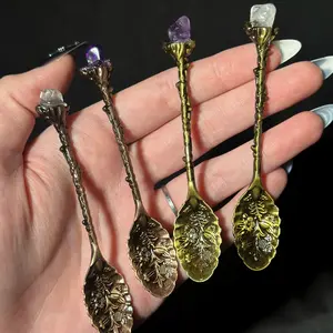 Crystal Ritual Spoon | Altar, Herbs & Spellwork