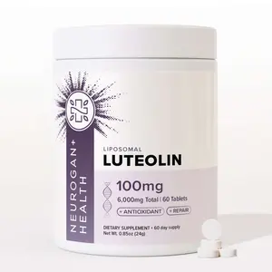 Neurogan Health Liposomal Luteolin Tablets | 100 mg, 60 Tablets