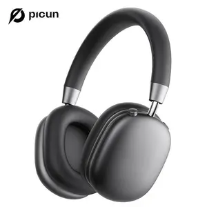 Picun F5 Wireless ANC Gym Headphones, -35dB noise cancellation headphones, Bluetooth 5.4 Low-Latency, Hi-Fi Audio, Personalized APP, Customizable EQ, comfortable for traveling and working, lightweight headset Hybrid Anc  Electronic,