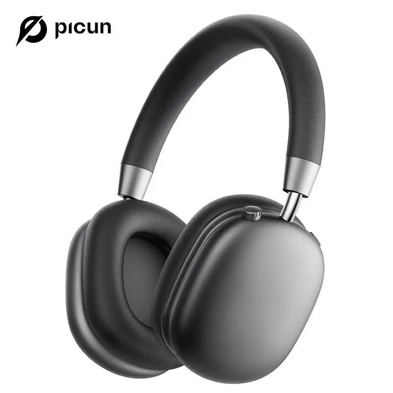 Picun F5 Wireless ANC Gym Headphones, -35dB noise cancellation headphones, Bluetooth 5.4 Low-Latency, Hi-Fi Audio, Personalized APP, Customizable EQ, comfortable for traveling and working, lightweight headset Hybrid Anc  Electronic,,summerwins,father'sday