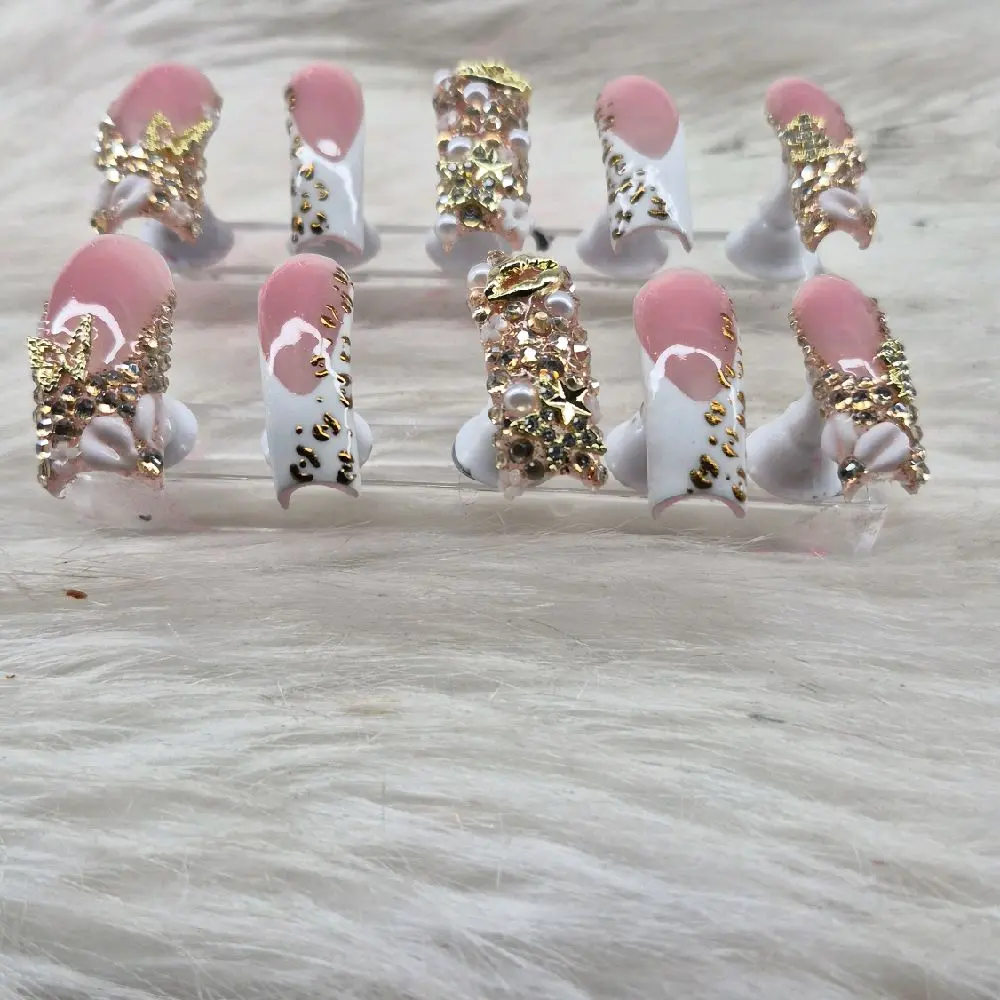 Cheetah B Press On Nails