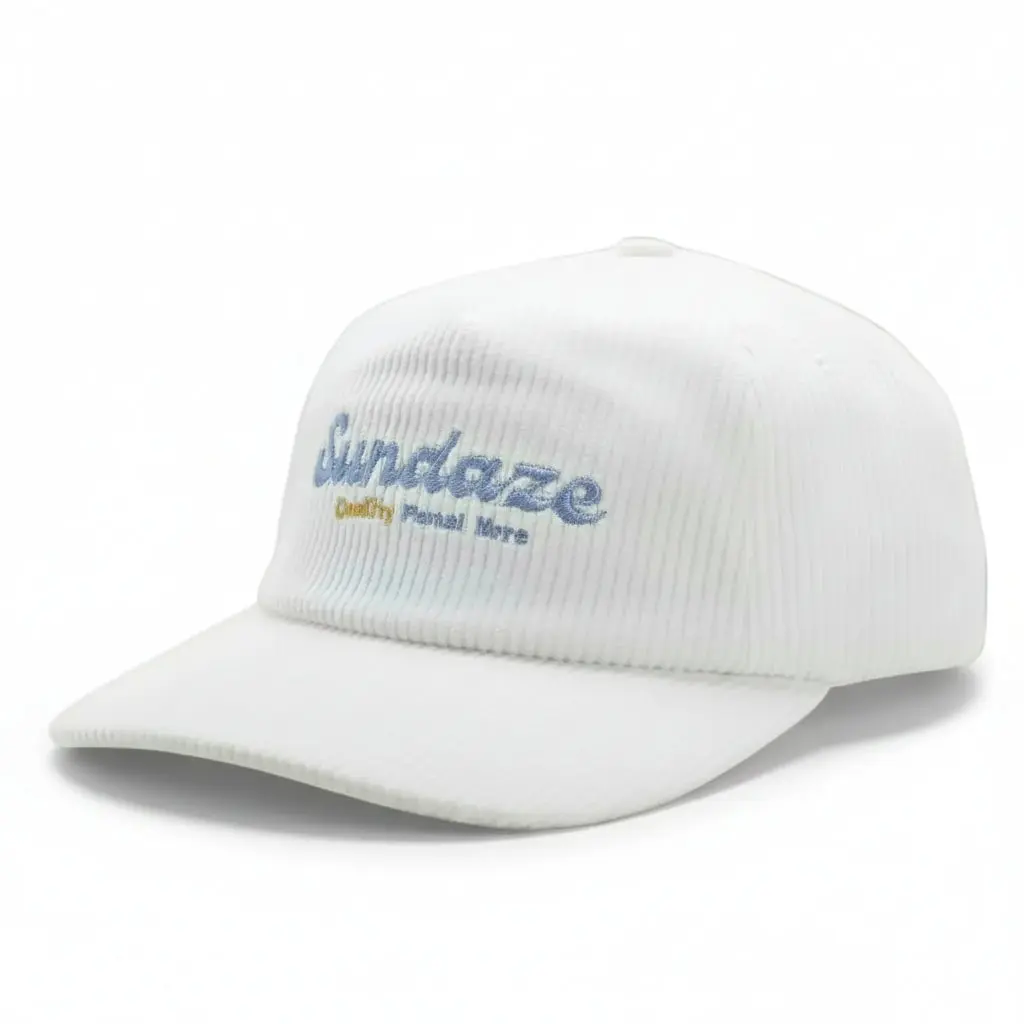 86' Corduroy White/Blue