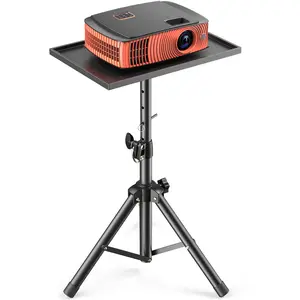 AMADA HOMEFURNISHING Projector Stand & Laptop Floor Stand, Adjustable Height 22-36'', Tripod Mount for Office, Home, Stage, or Studio dual monitor arm easy installation#TikTokShopBlackFriday