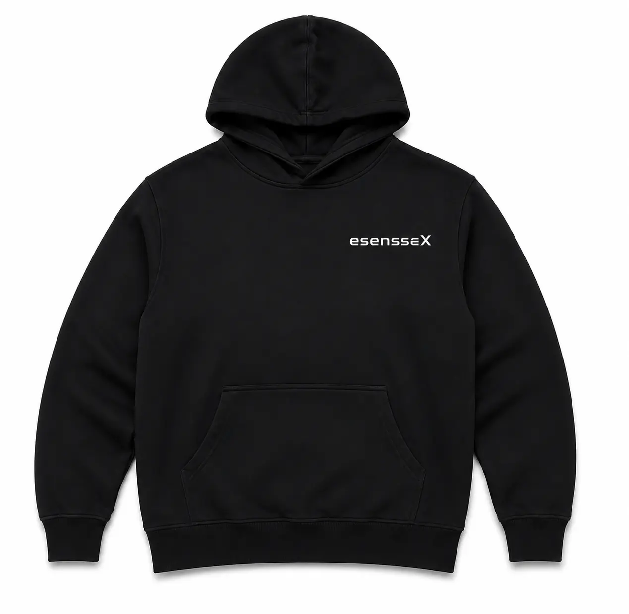 EsensseX Logo Classic - Black Hoodie