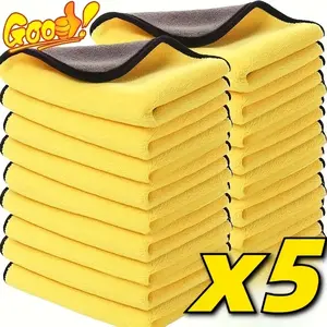 Car Wash Towel Set, Ultra-Soft Microfiber Car Cleaning Cloth, Microfiber Cleaning Cloths, Microfiber Car Towels, High Absorbency, No Residue, Perfect for DIY Detailing & Glass Care, Microfiber Towels for Cars