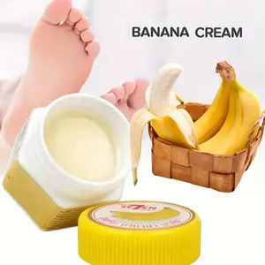 Se7en Banana Milk Cream for Foot Care, Repairing and Relieving Rough Dry Skin with Cracked Heel Cream - Nails Hydrating