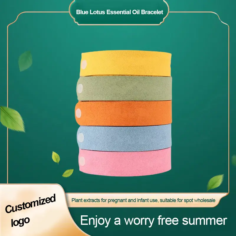 Mosquito Repellent Fiber Bracelet - Made of composite fiber, long-lasting protection, non-toxic. Comfortable, lightweight, waterproof & sweatproof. Great for outdoor & daily wear, creating an invisible mosquito barrier.
