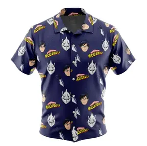 Engine Ida Tenya My Hero Academia Hawaiian Shirt Anime Style, CuteShirt, Summer Look, GiftIdea, Matching Outfit, Hawaii Vibes, Festival Fit, Beach Ready