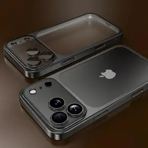 Premium Matte Clear Case for iPhone 13-17 Series |       Wireless Charging Compatible with Built-in Lens Protector & Shockproof Back Cover |       Slim Shock-Absorbent Design with Streamlined Profile |       Tailored for iPhone Users and Tech Enthusiasts
