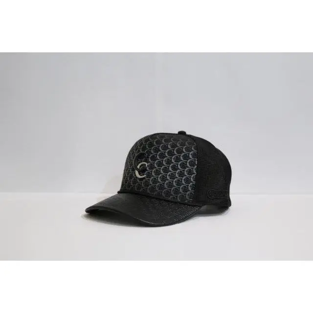 Cuadra Men's Black Western Cap with Stud Detailing