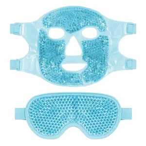 PVC ice eye mask, gel cold and hot compress cosmetic postoperative recovery edema cooling shading sleep eye mask